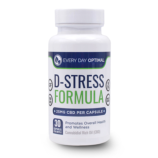 D-Stress CBD Capsules | CBD For Anxiety and Stress | EDO CBD