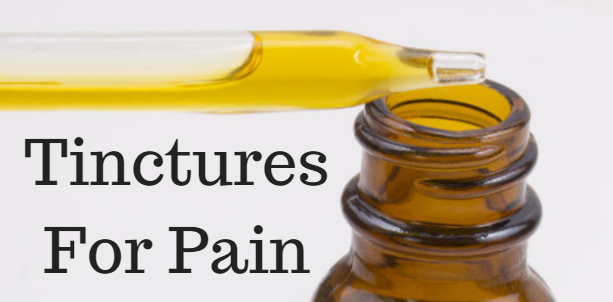 Tinctures for pain