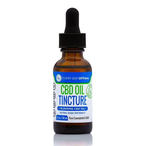 CBD Oil Tincture, 10,000mg’s Pure CBD Oil | EDO CBD